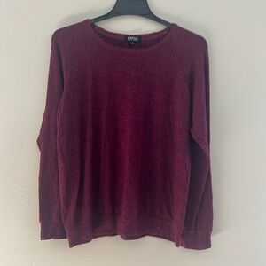 Buffalo David Bitton Sweater - burgundy/purple size small